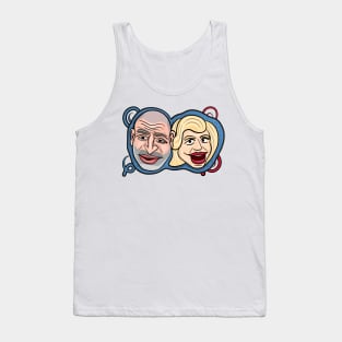 Tom Segura & Christina P. - Your Mom's House Fan Design Tank Top